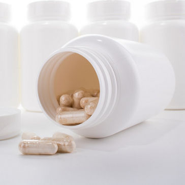 Generic Pill Bottle and Capsules