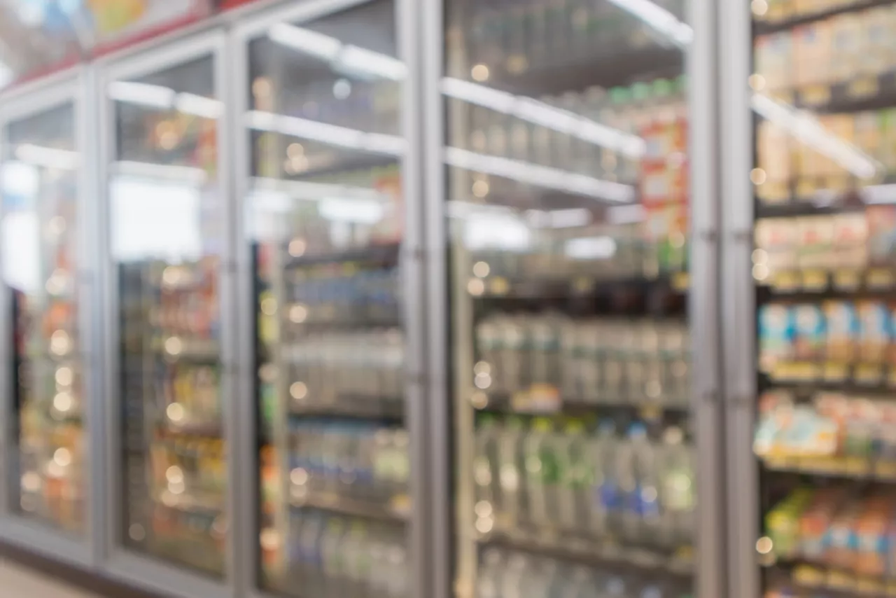 supermarket convenience store refrigerator aisle