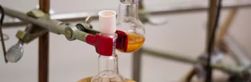 Chelating agent machine with yellow liquid 