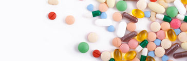 An assortment of pills, tablets and capsules