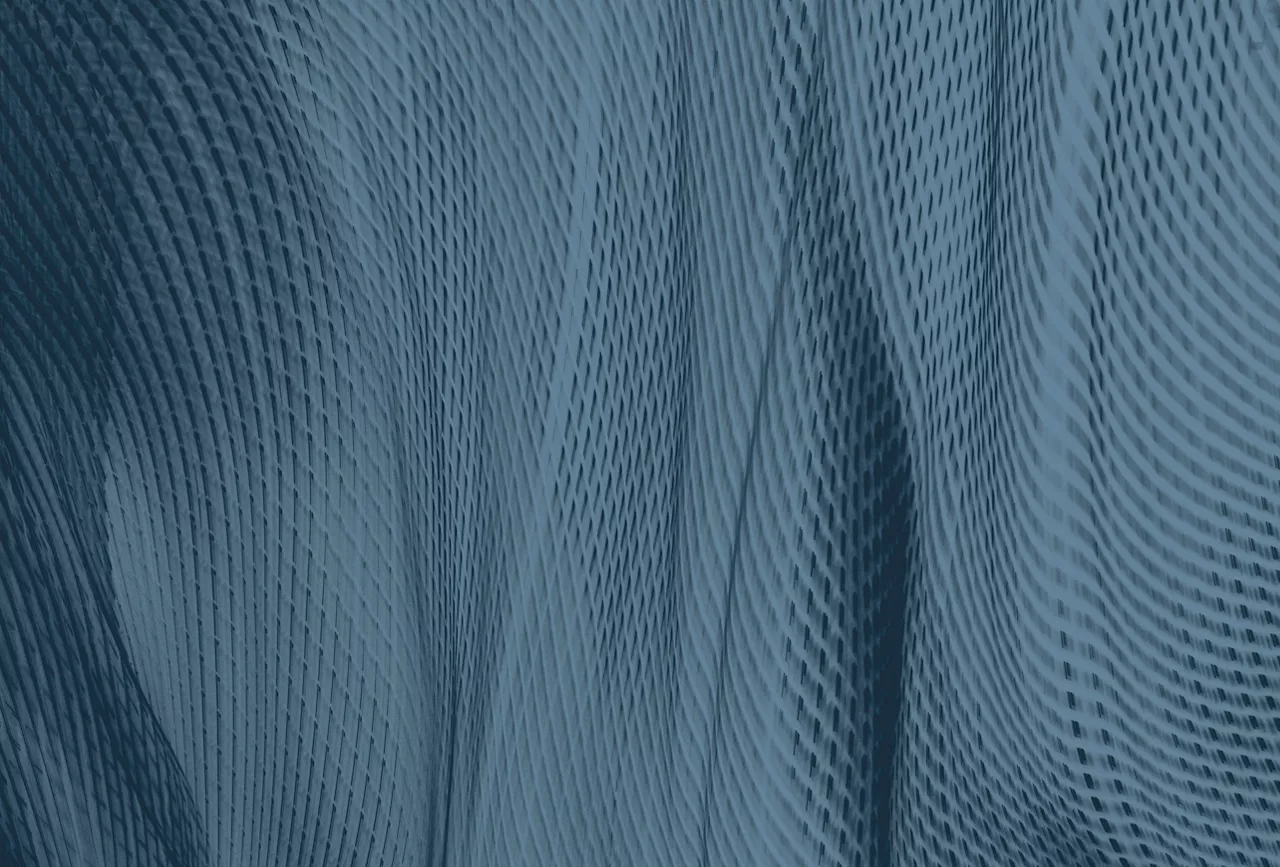 Blurred motion of blue lights creating abstract fabric effect - slate texture