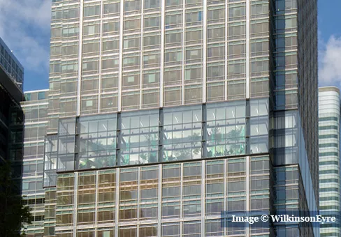 Citibank Tower | view from the street | Photo courtesy of  WilkensonEyre