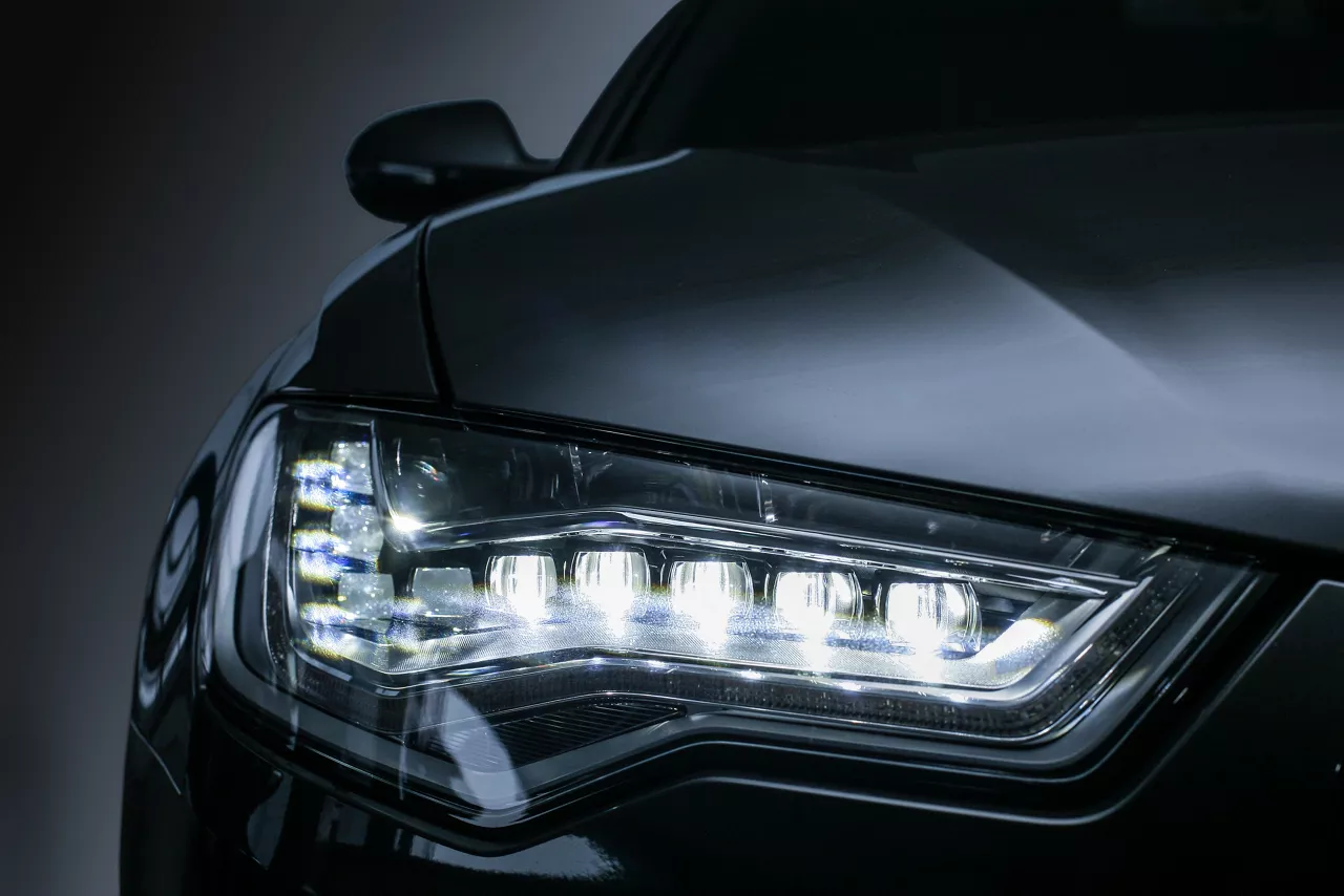 Headlight of modern car