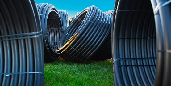 HDPE Pipe Aspermont Texas Pipe Donation
