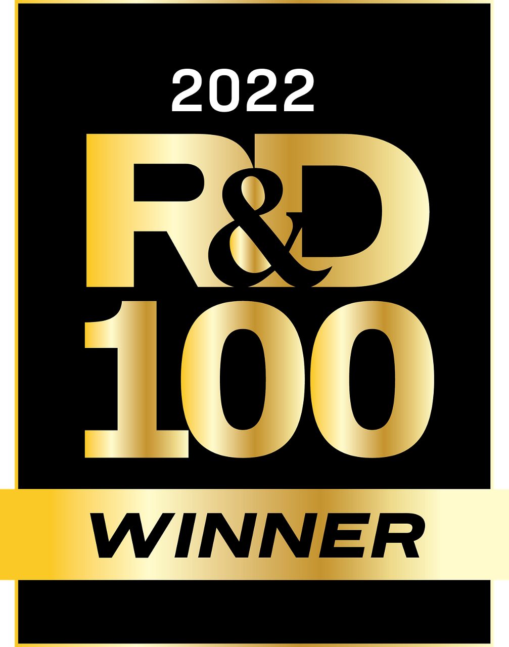 Logotipo do Vencedor do Prêmio R&D de 2022