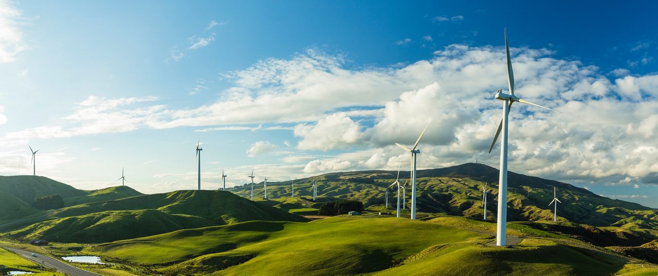 New Zealand Te Apiti Wind Farm