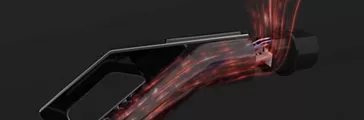 Charging gun. Heat dissipation.