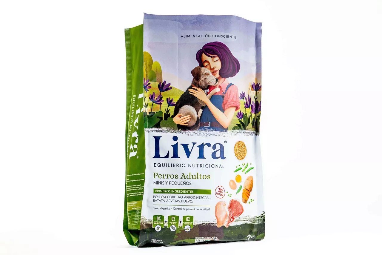 Pet food package