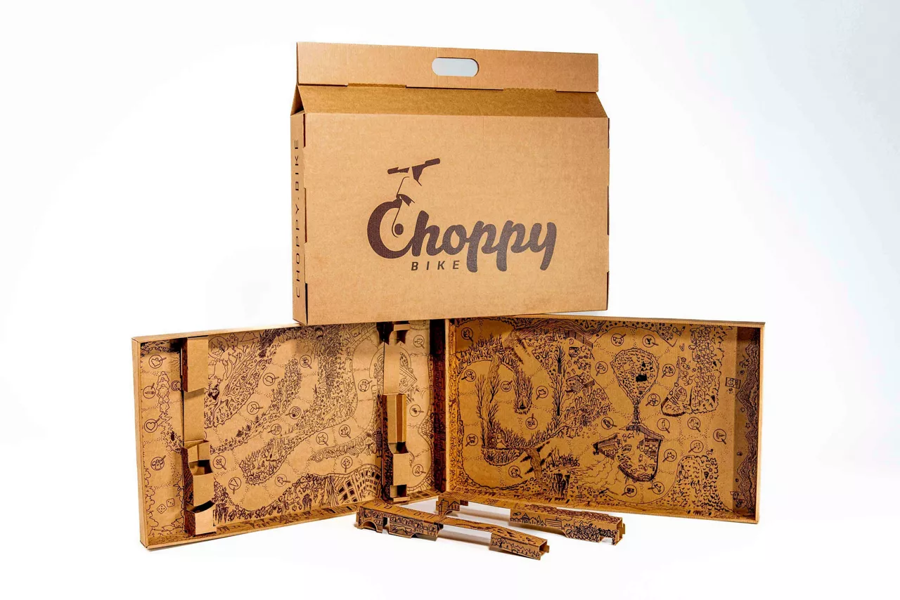 corrugated cardboard box