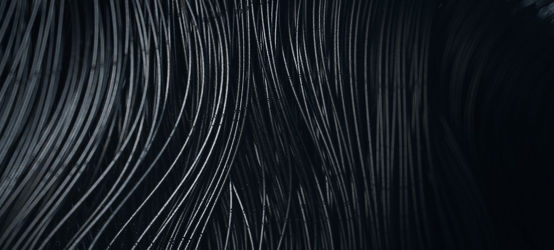 Close up of carbon nanotube technology