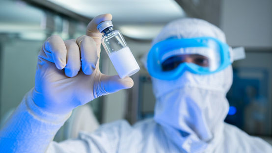 lyophilised injection isolated