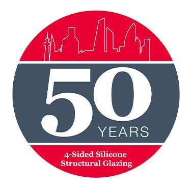 50º aniversário do envidraçamento estrutural com silicone